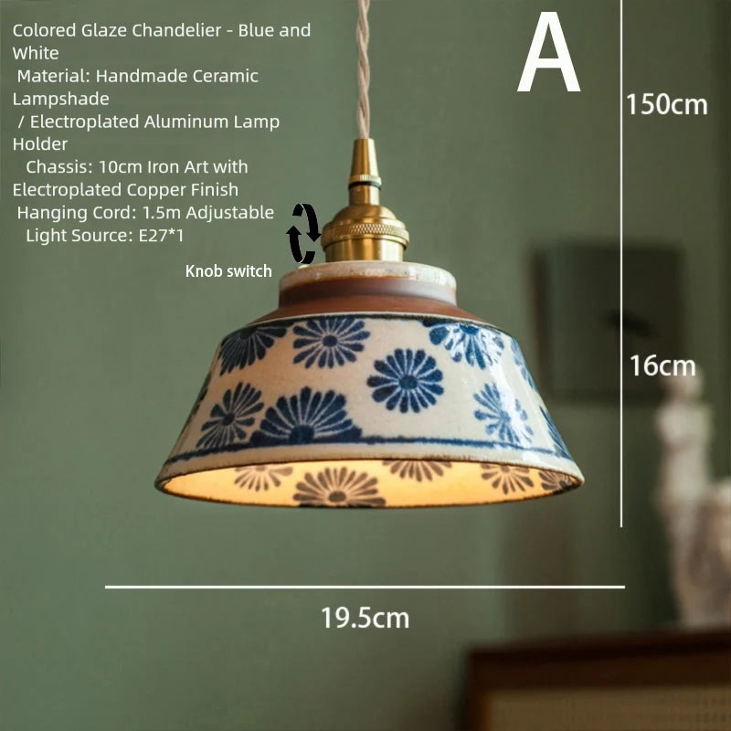 Tea House Pendant