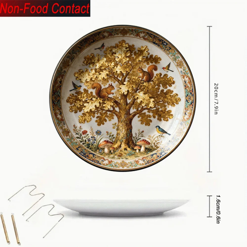 The Enchanted Oak Plate