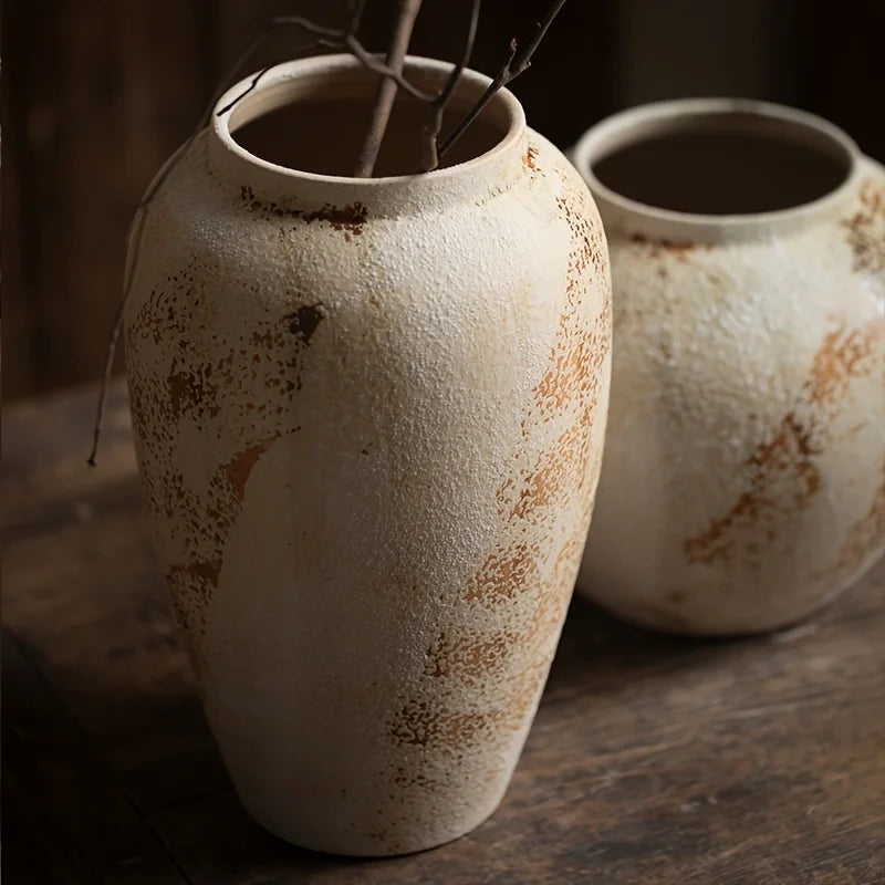 Snowdust Ceramic Vase