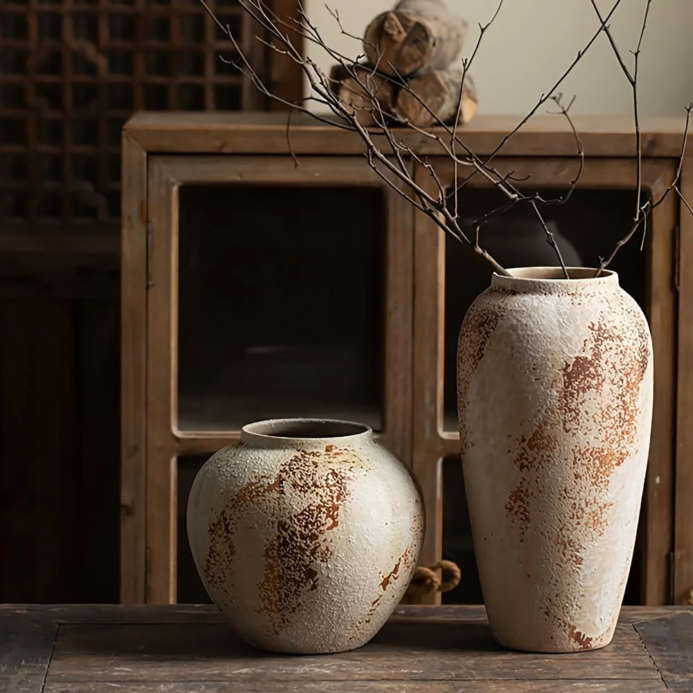 Snowdust Ceramic Vase
