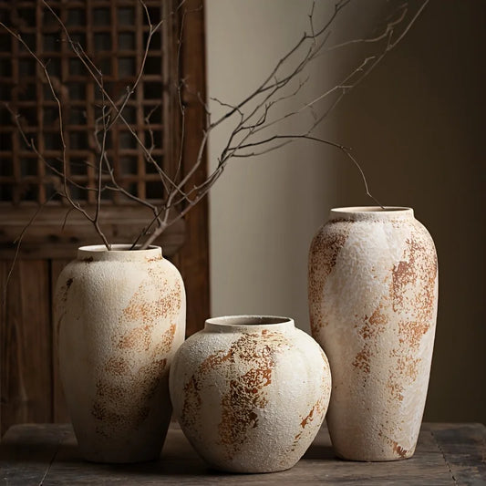 Snowdust Ceramic Vase