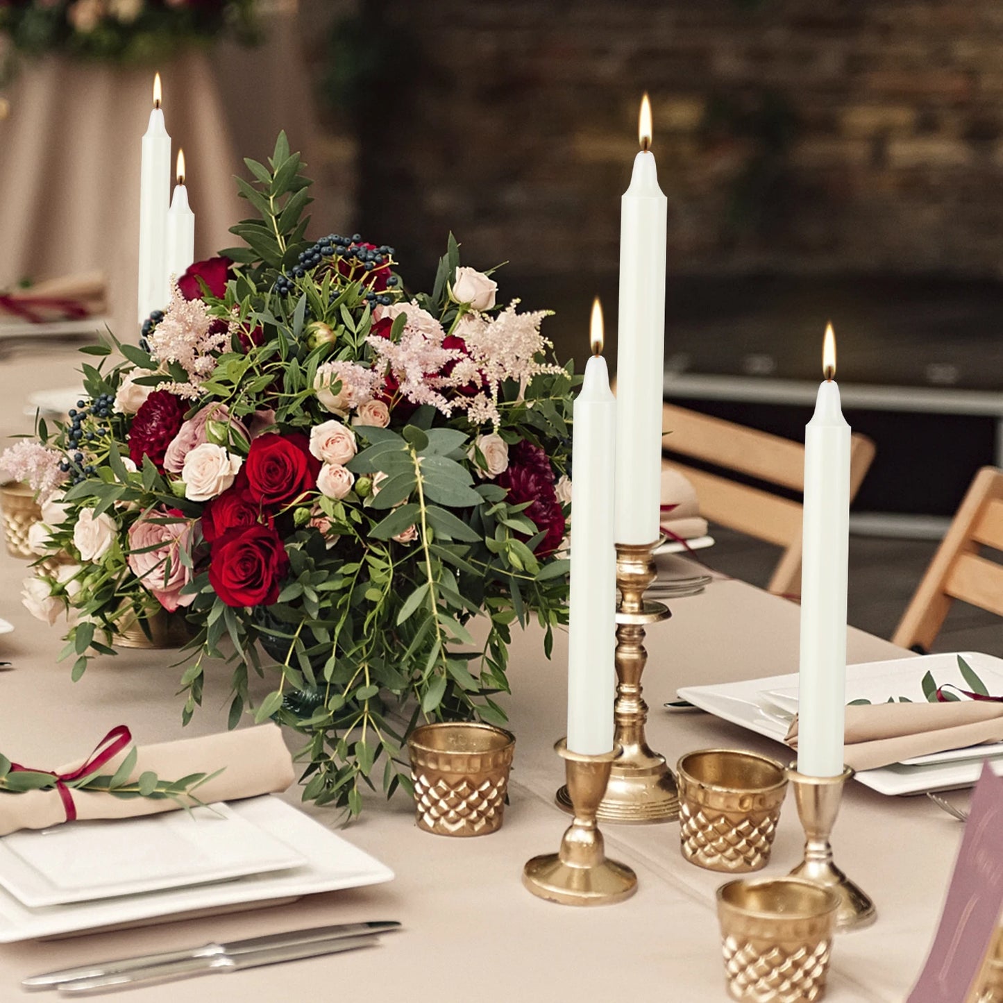 The White Candle Set