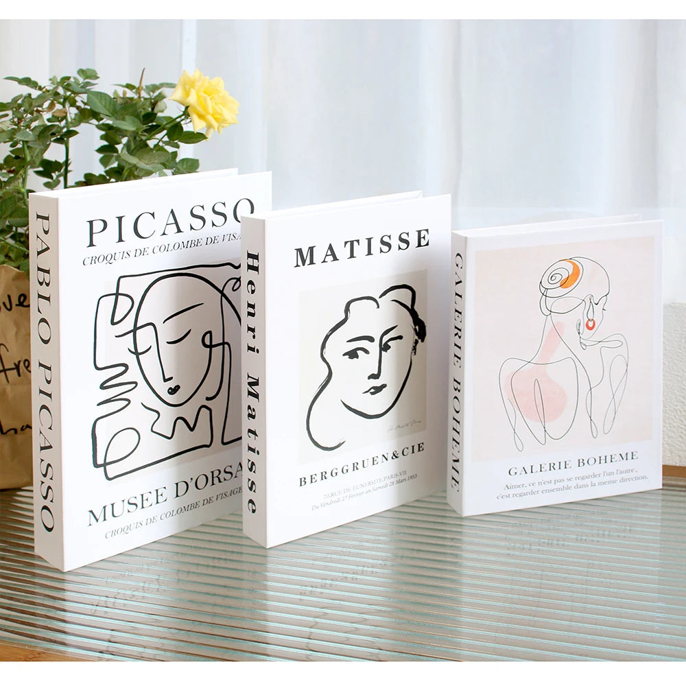 Louvre Book Trio