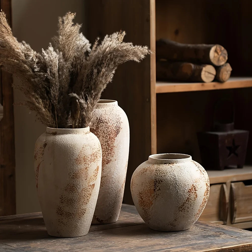 Snowdust Ceramic Vase