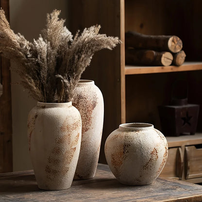 Snowdust Ceramic Vase