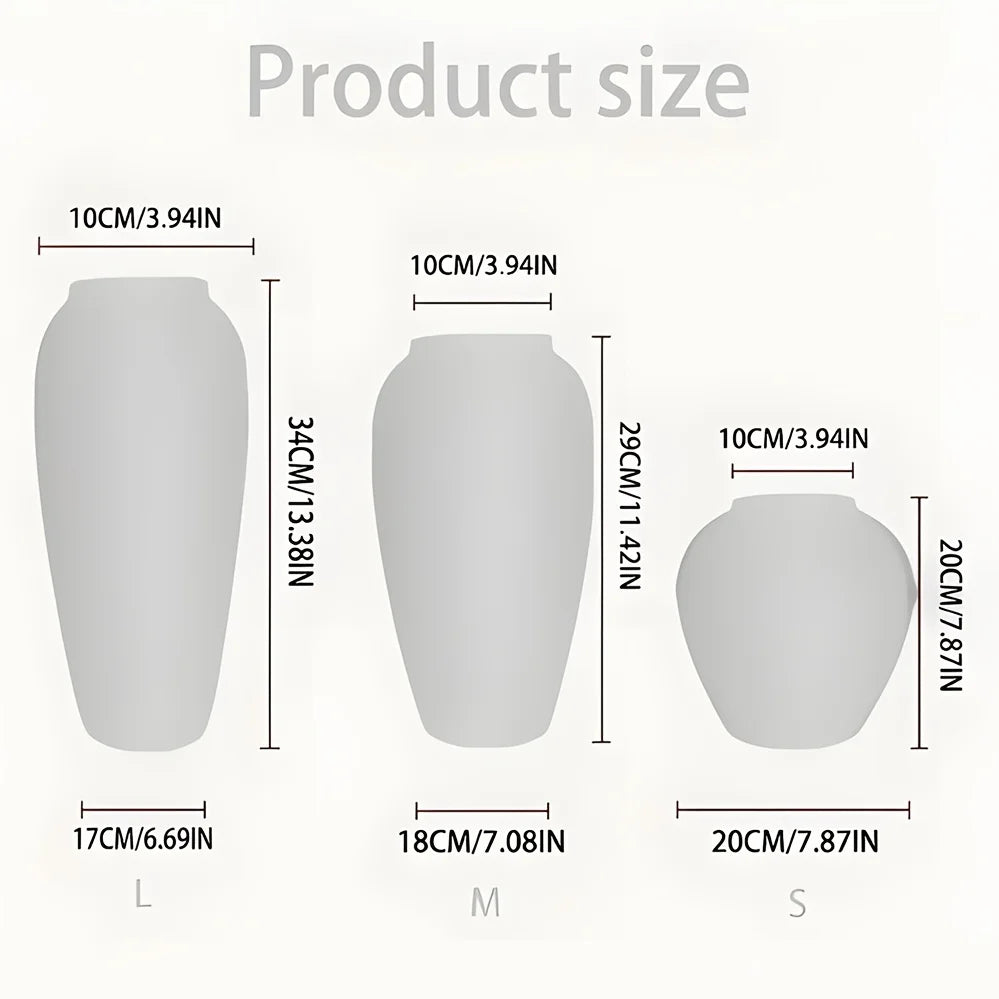 Snowdust Ceramic Vase
