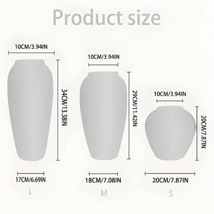 Snowdust Ceramic Vase