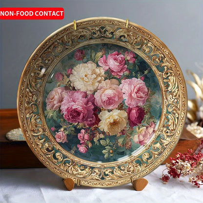 The Empress Rose Plate