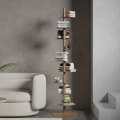 Twisted Tower Bookcase